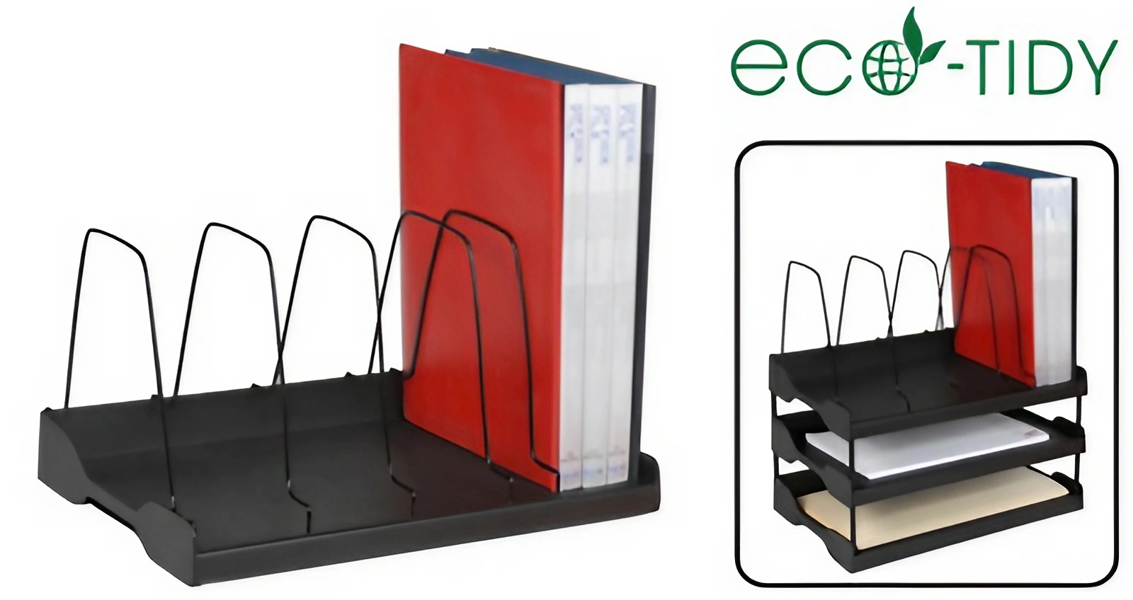 Eco-Tidy Adjustable Book Rack