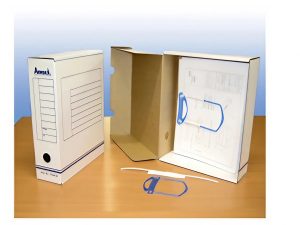 A4 Secure Box File with LP Tubefast File Fastener